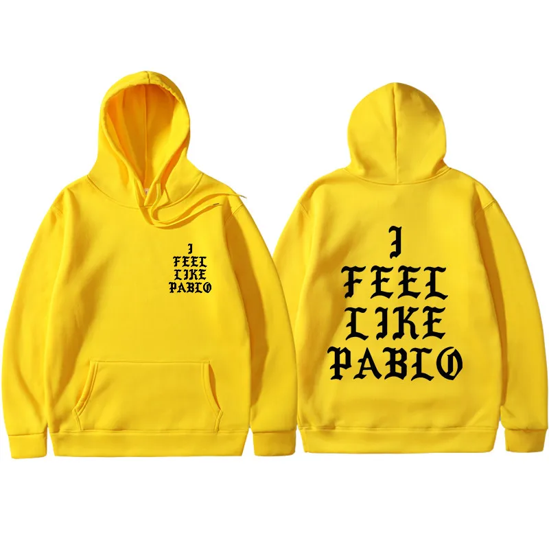 Весна, Kanye West, толстовки с капюшоном I FEEL LIKE PABLO, толстовки с капюшоном для мужчин в стиле хип-хоп, для влюбленных, уличная одежда, красные, с буквенным принтом, черные толстовки с капюшоном