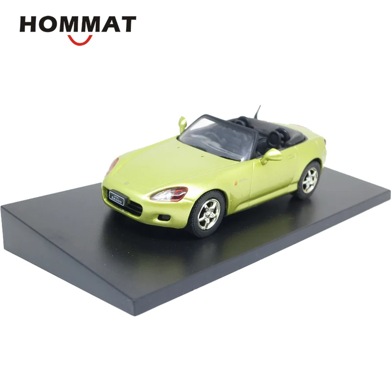 HOMMAT Simulation 1:43 Honda S2000 Кабриолет спортивная модель автомобиля Diecasts & Toy автомобили