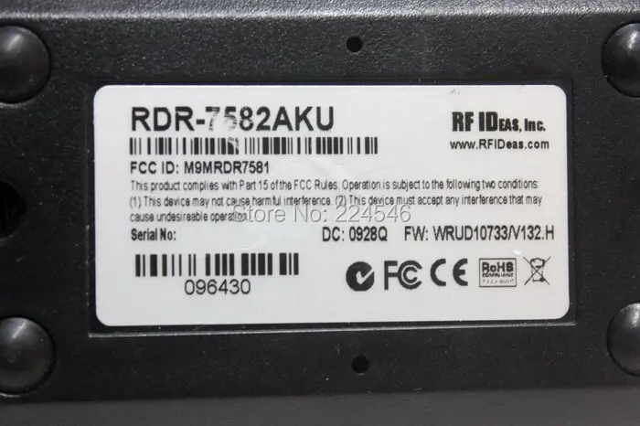 Используется RDR 7582AKU для RFIDEAS AIR ID RF IDEASD READER 13 56|reader| |