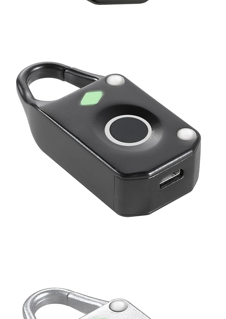 USB Перезаряжаемый Умный Замок без ключа с отпечатком пальца, водонепроницаемый Противоугонный замок для безопасности, дверной Чехол для багажа, безопасный замок porte clef