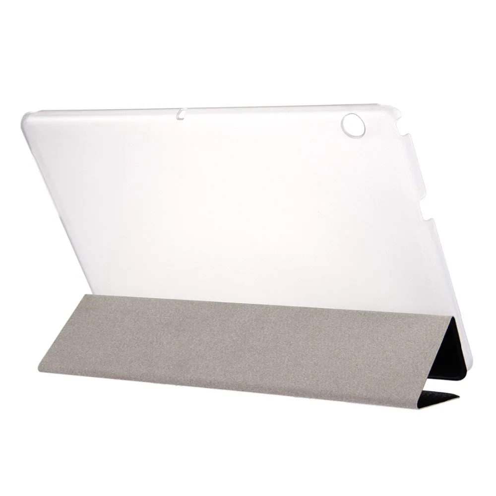 HAWEEL Tablet Крышка корпуса чехол для huawei Медиа Pad T3 10 9,6 дюймов с шелковой текстурой горизонтальный Флип кожаный чехол и 3-складной держатель