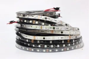 Светодиодная лента 12 В постоянного тока WS2811, 5 м, 304860 светодиодовм, IP306567,101620 шт., ws2811 icmeter, черная печатная плата, 2811 Светодиодная лента, Адресуемая цифровая