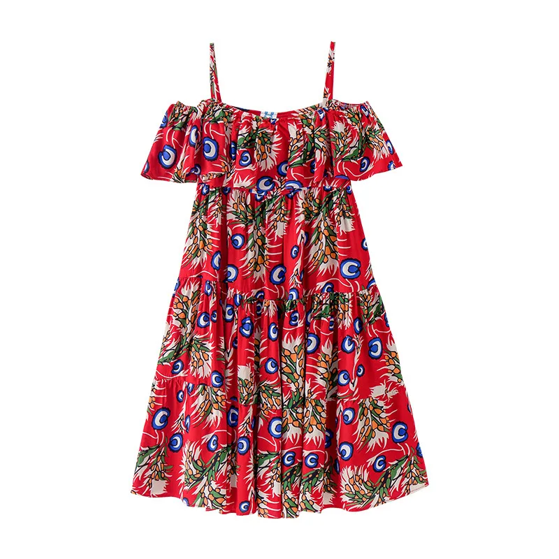 2019 Summer Holiday Dresses For Girls Teenagers School Teen Clothes 6 7 8 10 12 14 Years Sundress The Dress Robe Fille | Детская одежда