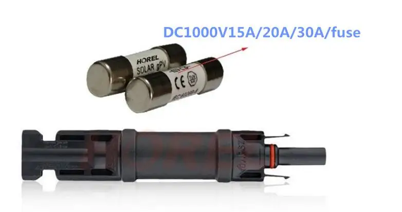 Цельная деталь Φ 15A/20A/30A Доступное Максимальное рабочее напряжение DC1000V MC