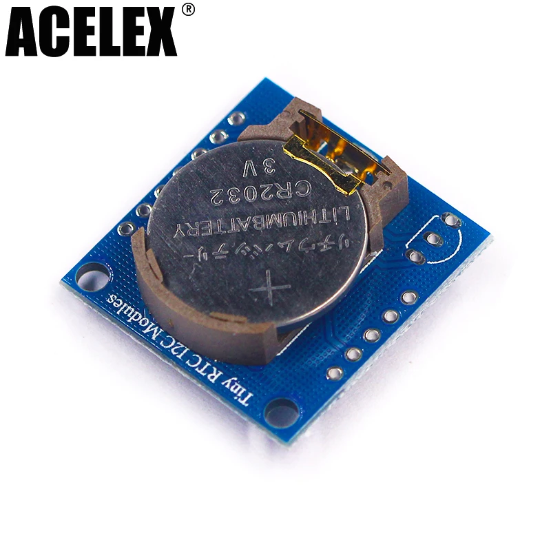 50 шт./лот I2C RTC DS1307 AT24C32 модуль часов в реальном времени для AVR ARM PIC Tiny модули памяти