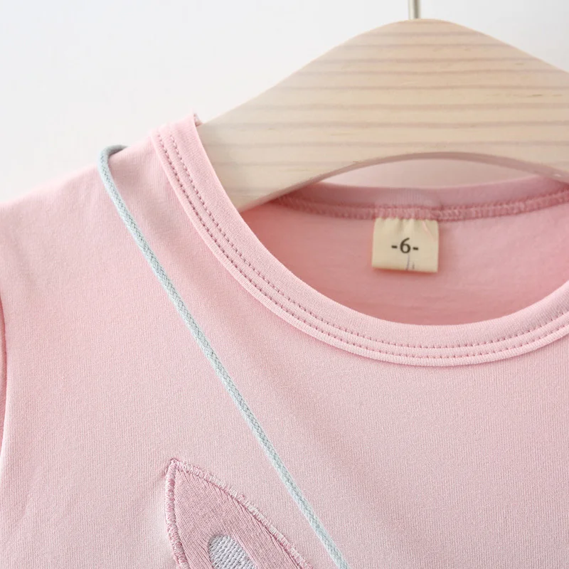 Amyababy 2018 Новое весеннее платье костюм для маленьких девочек с длинным рукавом