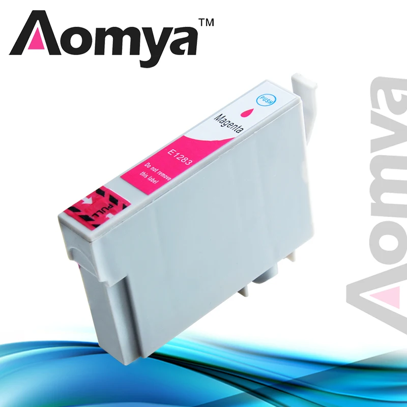 Совместимый чернильный картридж Aomya T1281 совместимый с Epson S22 SX125 SX420W SX425W SX235W SX130 SX435W