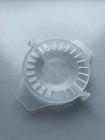 1Pcs white Клецки артефакт семья цвет клецки машина клецки клип плесень разминание - Цвет: 1Pcs white
