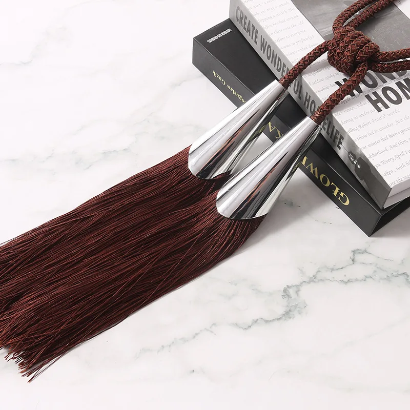 2 шт./пара щетка для занавесок подхваты штор с бахромой кисточками на ремне