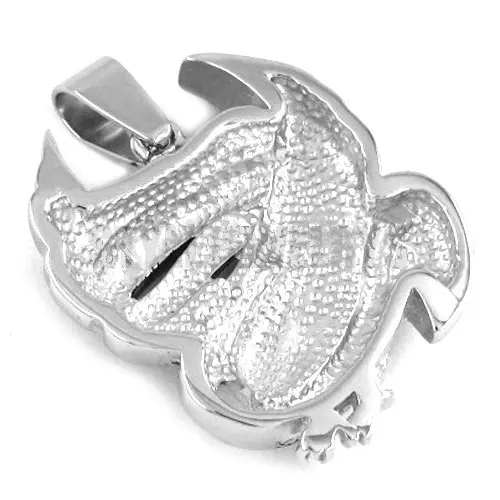 Бесплатная доставка! Золото в прямом эфире ездить орел Байкер кольцо и кулон