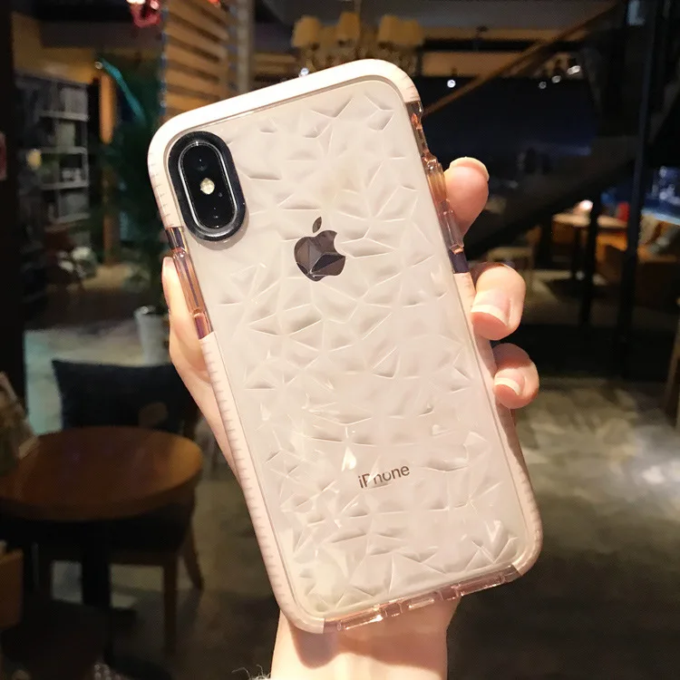 Kuutti Squishy Роскошные прозрачные 3D мягкие женские чехлы из ТПУ для iPhone 6 6S 7 8 Plus X XR XS Max