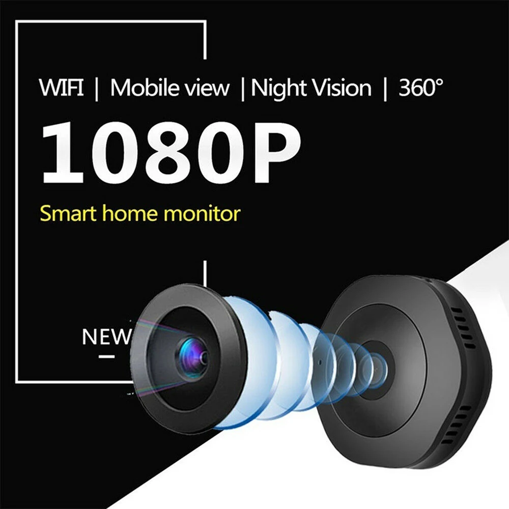 Мини Сеть видео Micro SD карта Спорт на открытом воздухе 64 Гб Удаленная камера HD 1080 P облако беспроводной WiFi смарт IP камера Wifi для безопасности