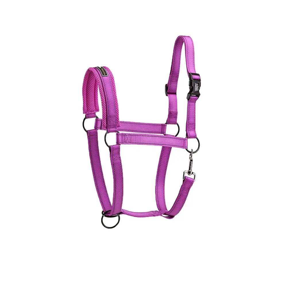 Конный инвентарь поставка светоотражающий Шелковый НЕЙЛОН УЗДЕЧКА лошадь