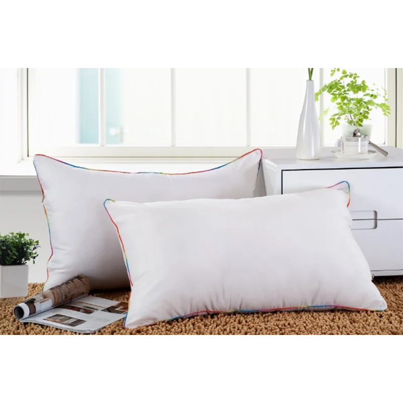 Hongbo 2 шт./компл. Белая Подушка из полиэстера заполненная Прямоугольная подушка с