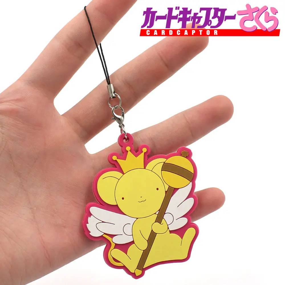 OHCOMICS Cardcaptor Sakura Горячая Аниме цепочка брелок для ключей из ПВХ Костюм подвески