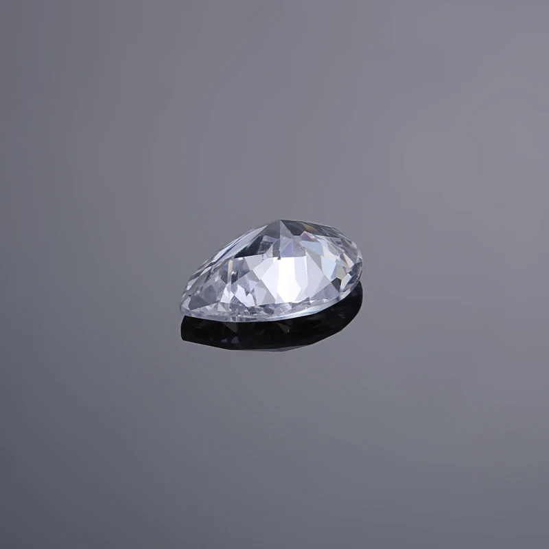 Высокое качество 3x5mm 10x14мм чистый цвет кубического циркония камень класса AAA CZ