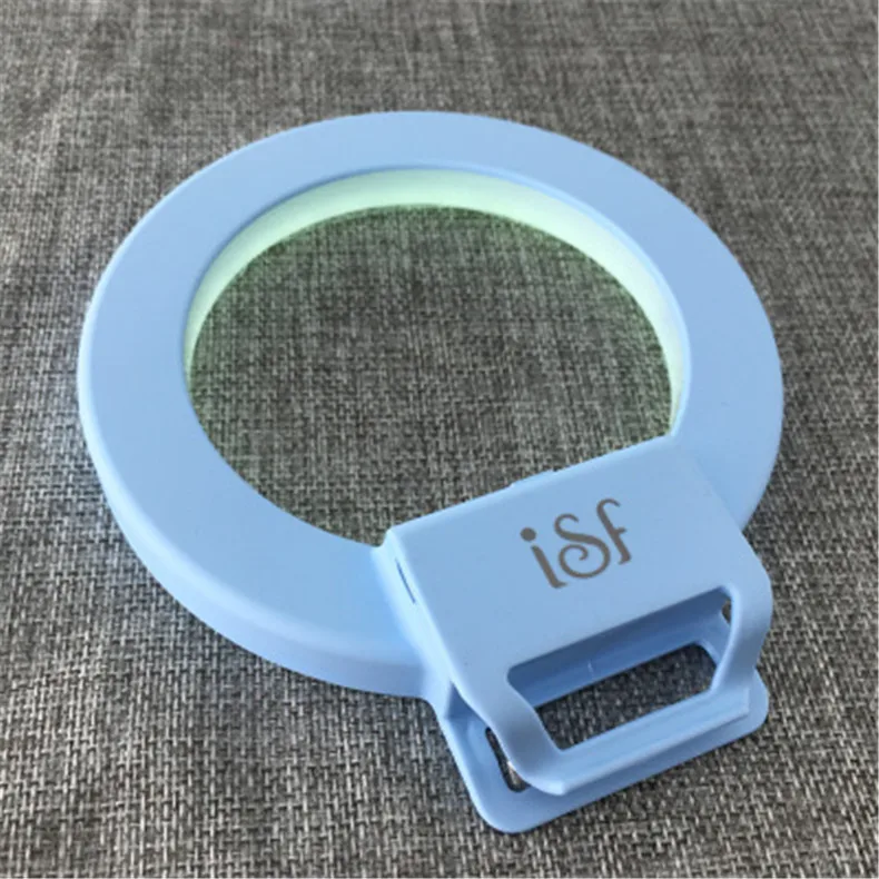 ISF, очаровательные глаза, смартфон, светодиодный, кольцо, селфи светильник, ночная тьма, селфи, улучшенная фотография для iPhone 5, 6, 7 Plus, samsung, мобильный