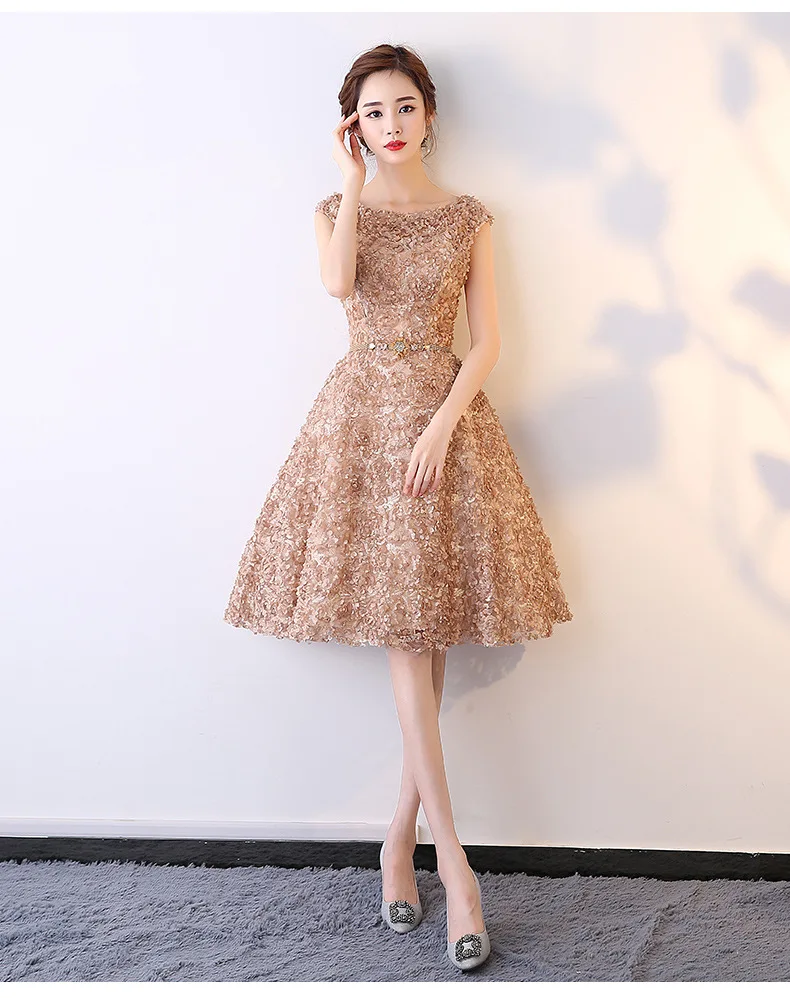 Простые Короткие вечерние платья модные кружевные аппликации Vestidos De Fiesta De Noche сексуальное арабское вечернее платье вечерние платья ES2590