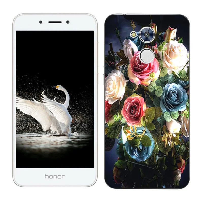 02 Мягкий силиконовый чехол для huawei Honor 8X 7C 7A Pro 6A 7X 6X 5C 9, защитный чехол для huawei Y6 4C Pro JSN-AL00 с ночной росписью - Цвет: 02