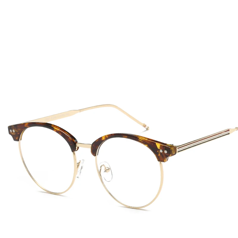 LONSY модные брендовые оправы для очков женские Ретро прозрачные оптические без