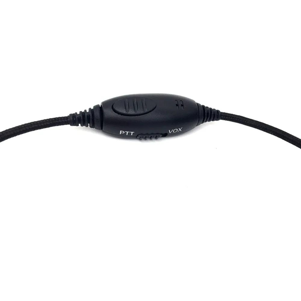 3x Walkie Talkie динамик штанга микрофона Накладные наушники Шум с шумоподавлением для