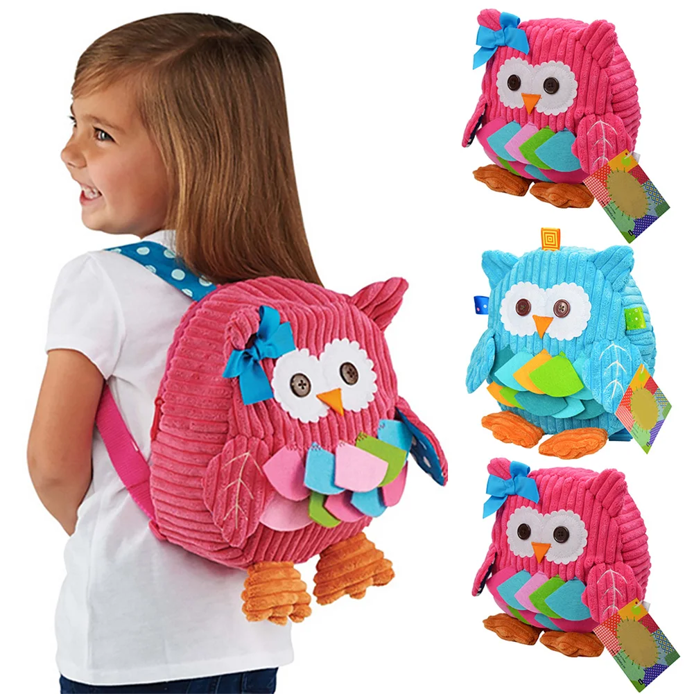 Для мальчиков и девочек с рисунком Совы милый школьников волокна для детей