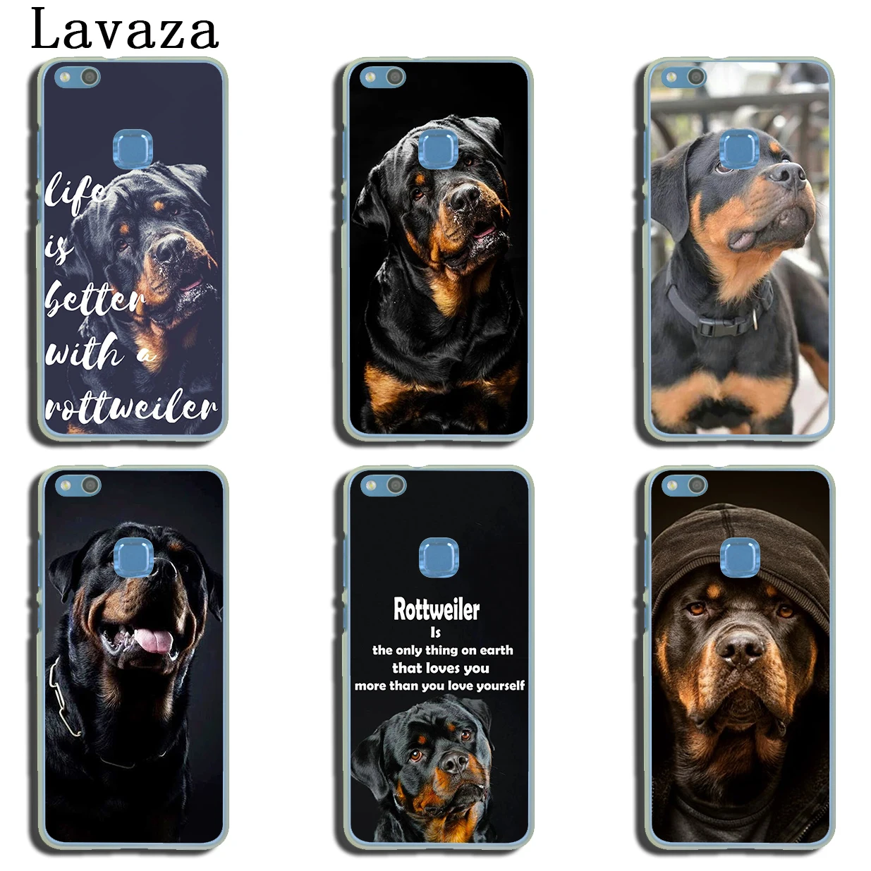 Lavaza с изображением собаки ротвейлера милый чехол для телефона huawei Y9 Y7 Y6 Prime 2019 2018