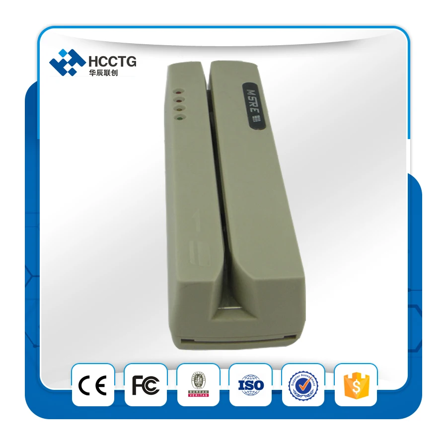 HCC206 программный POS USB магнитный считыватель с тремя треками