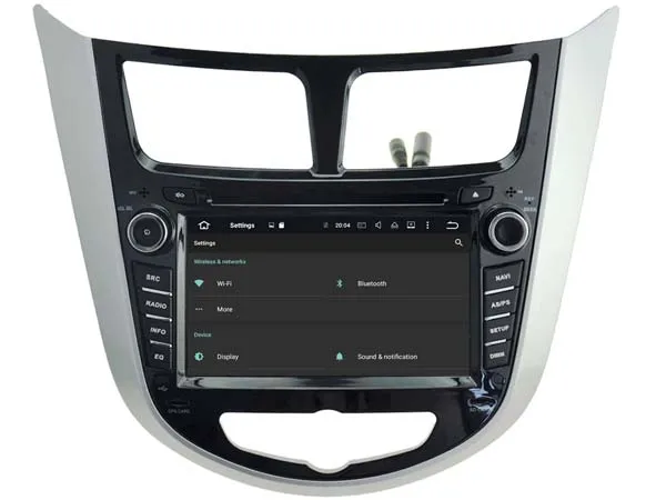 Android 8 0 автомобильный аудио dvd плеер для HYUNDAI VERNA/ACCENT/SOLARIS 2011 2016 gps мультимедиа