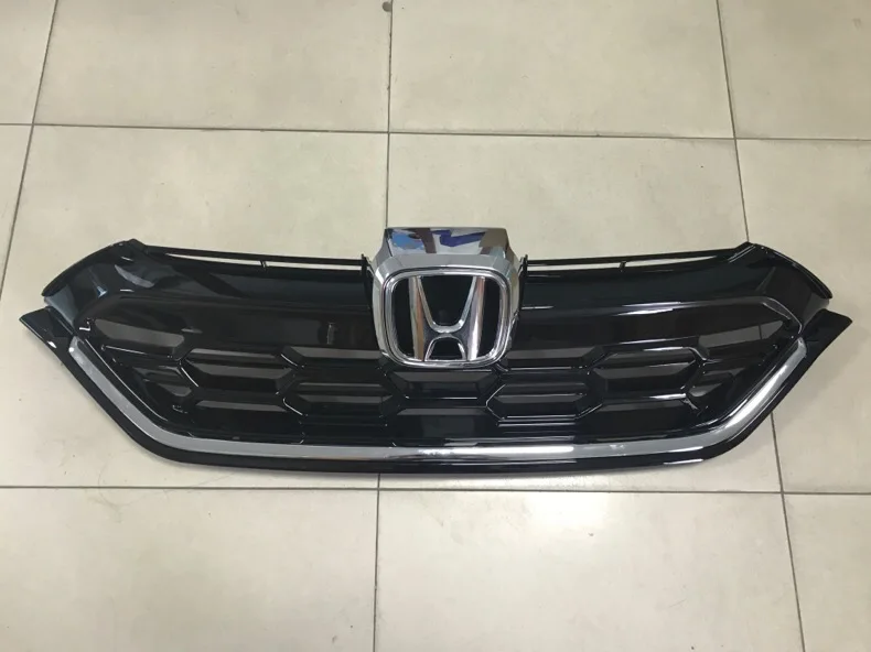 Для Honda CRV SUV высокая производительность гоночный спортивный гриль для CRV ABS хромированный материал гриль часть