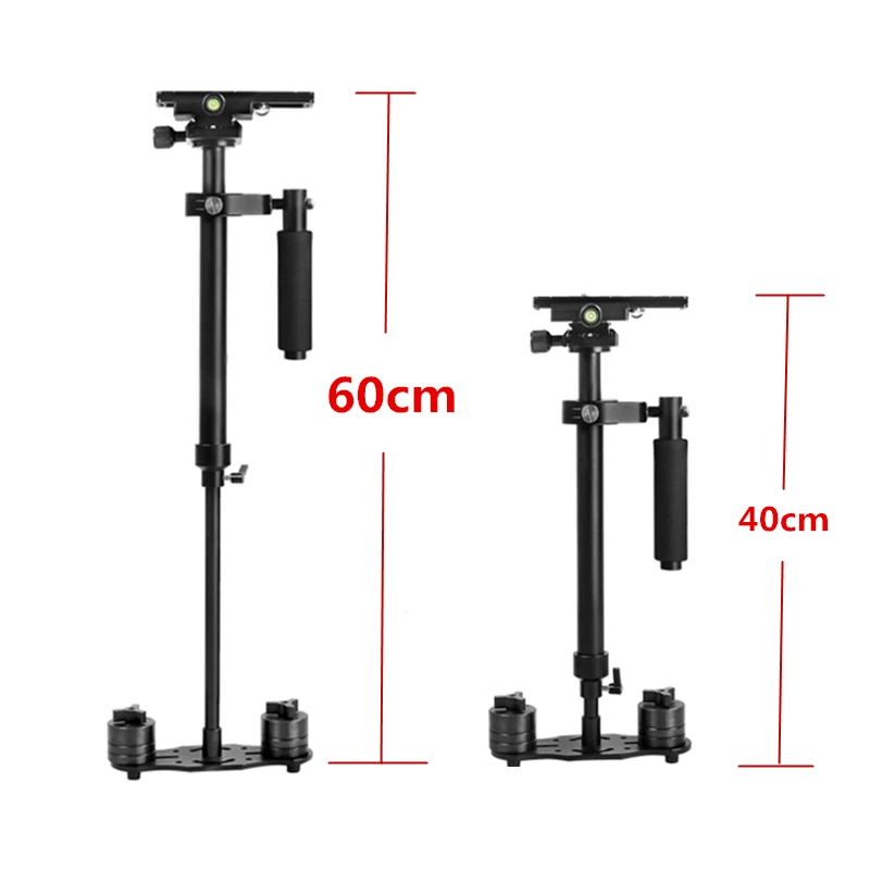 Yelangu Универсальный Steadicam S60 ручной Камера стабилизатор видео устойчивый Steadycam