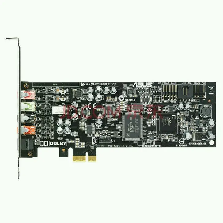 (Б/у) оригинальная профессиональная звуковая карта ASUS Xonar DGX интерфейс PCI-E 5 1