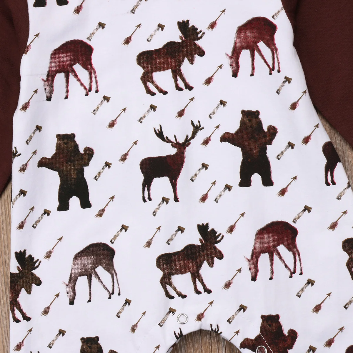 Новорожденных Рождество Одежда для маленьких мальчиков и девочек животных