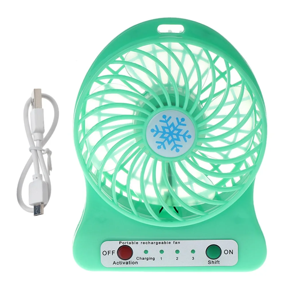 Портативный 5 Вт наружный светодиодный светильник вентилятор охладитель воздуха