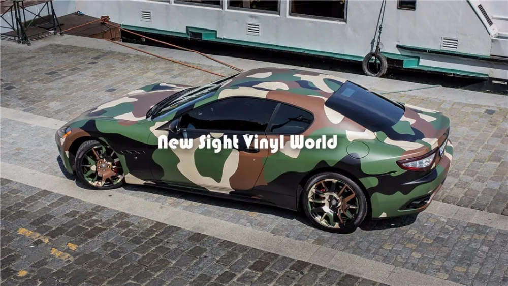 

Jumbo Jungle Camo Vinyl Wrapping Film Sticker Decal Bubble Free