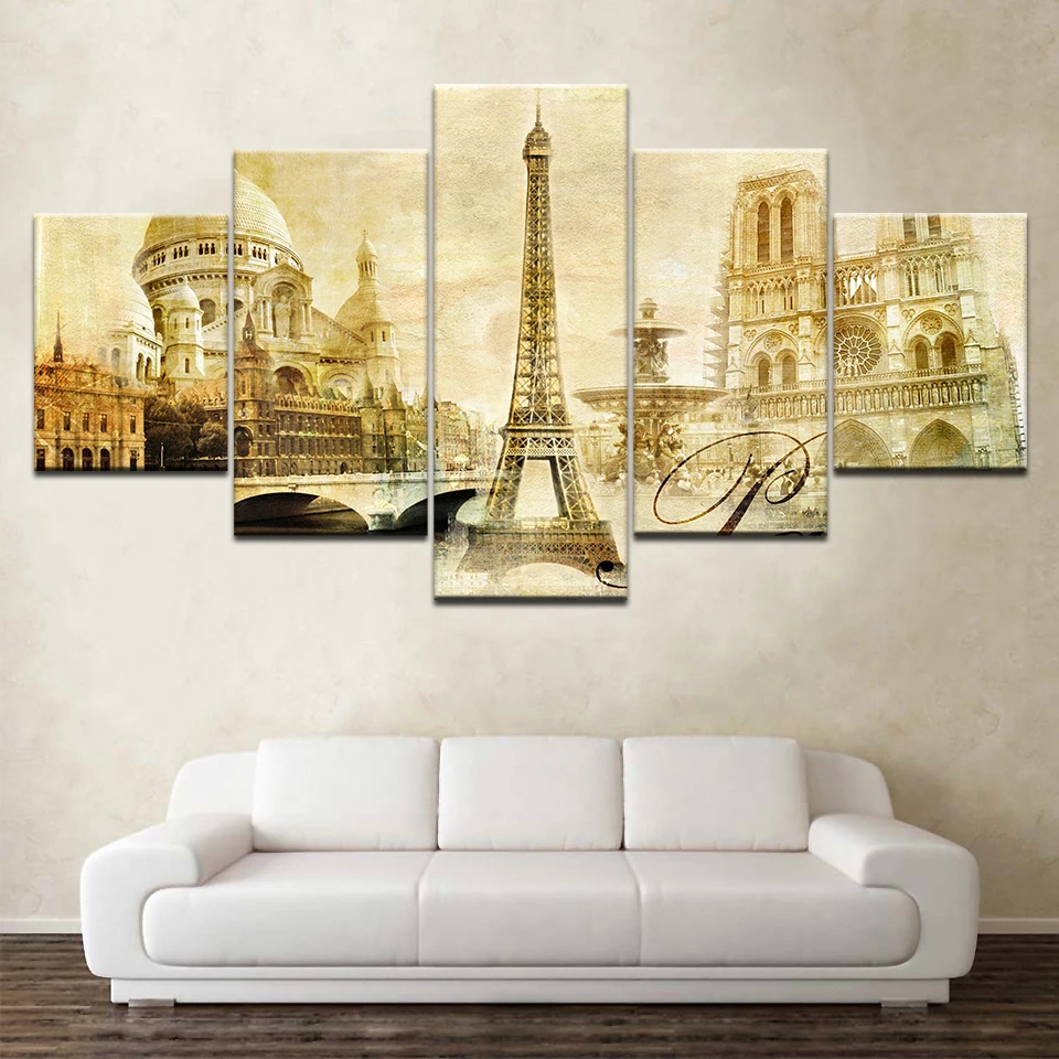 Холст настенные картины рамки домашний Декор 5 шт. красивые с оригинальными