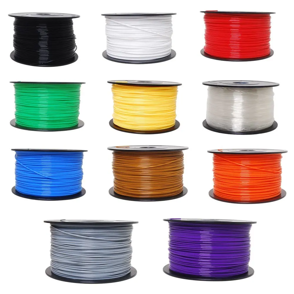 1.75 мм НОАК/ABS Нити пластик резина для 3D принтеров Afinibot/Makerbot/RepRap принтер экструдер