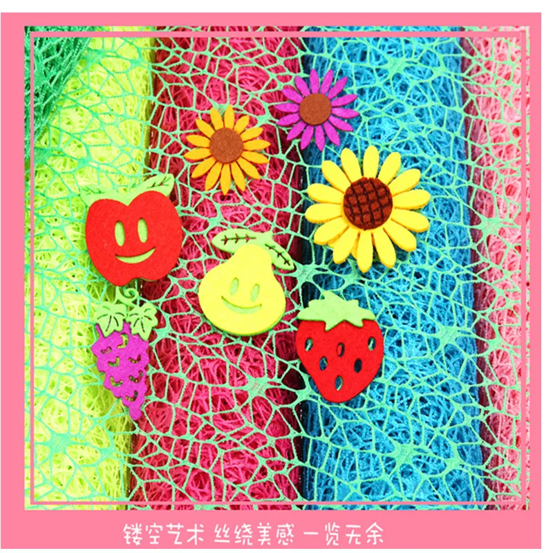 DIY цветок подарочная оберточная бумага упаковка креповая s сетка ручной работы