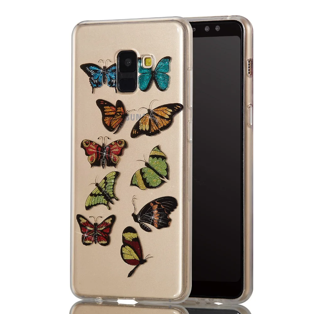 Чехол для samsung Galaxy A8 + 2018 plus sm-a730f 8 плюс SM-A730F a8 телефон ТПУ Мягкий силиконовый чехол