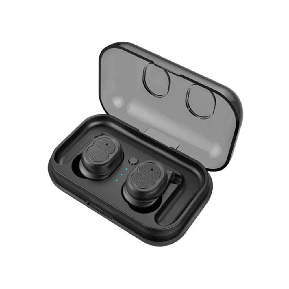 Настоящие наушники вкладыши TWS с Беспроводной бас Bluetooth 5 0 гарнитура IPX5