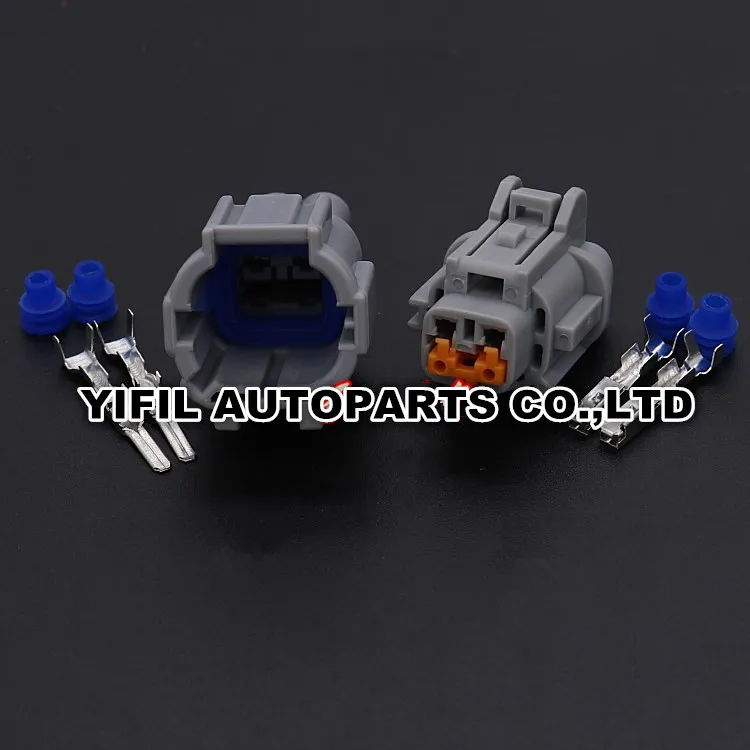 10 компл./лот 2-контактный/сторонний разъем соленоидного клапана для гнезда