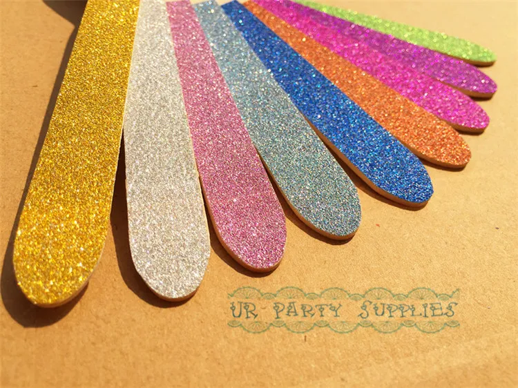 120 шт. розовые деревянные вилки ложки ножи для девочек блестящая розовая