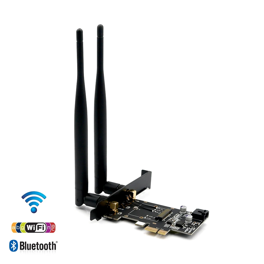 NGFF M.2 ключ A к PCI e X1 адаптер для WiFi и Bluetooth карты|Сетевые карты| |