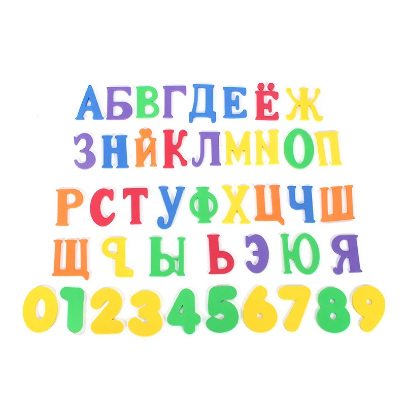 33 шт. Детский развивающий игрушечный Пазл Русский алфавит|bath toys|bath puzzlebaby bath toys |
