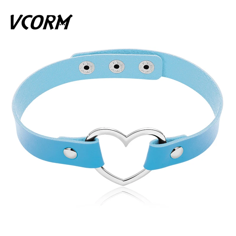 Модные эффектные длинные кожаные ожерелья VCORM крученые Чокеры для женщин
