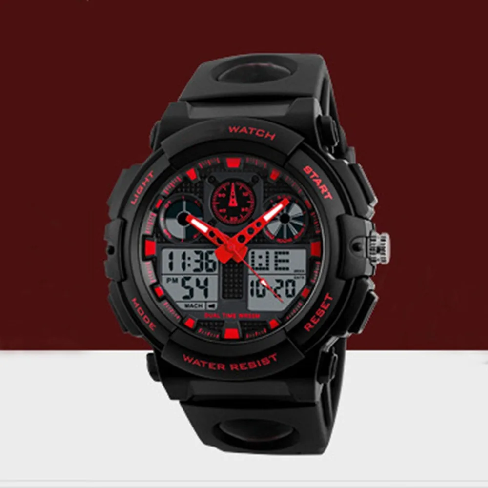 Для G Shock Стиль модные Мужчин Армия цифровые часы Водонепроницаемый Спорт