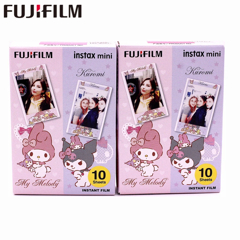 Оригинальная фотобумага Fujifilm 20 листов Instax Mini MY MELODY для камеры 8 7s 25 50s 90 9 SP 1