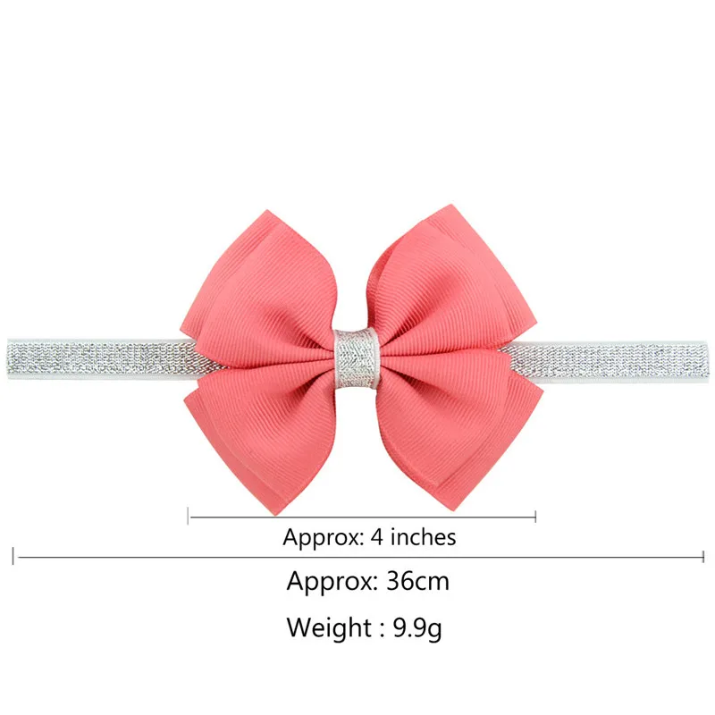 BNWIGE 20pcs/set Baby Hair Accessories Elastic Bow Headbands Ribbon Hairbands Girl Headwear |