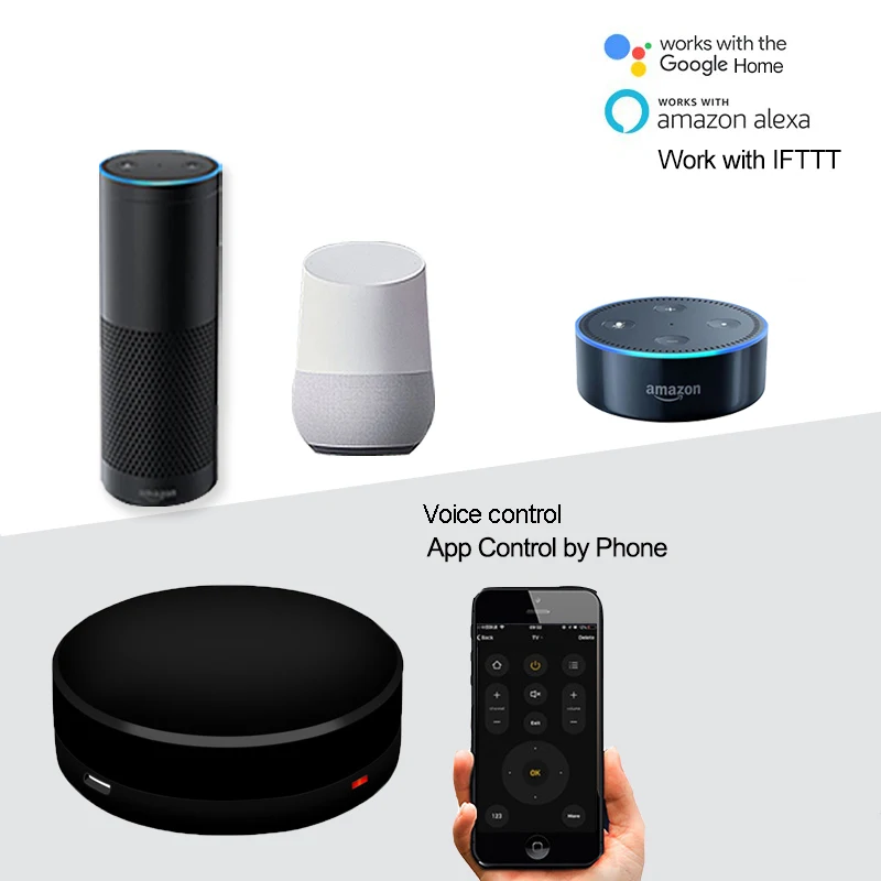 Умный WIFI + ИК пульт дистанционного управления APP для инфракрасного
