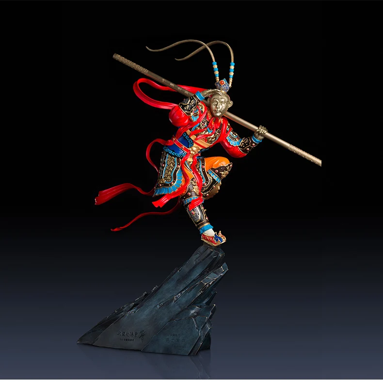 Китайский миф Обезьяна Король солнце Wukong украшение для дома китайская латунь